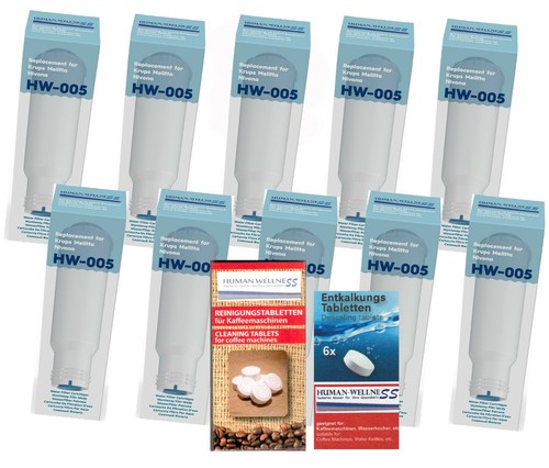 Pflegeset 10x filterpatrone - pflegeset,